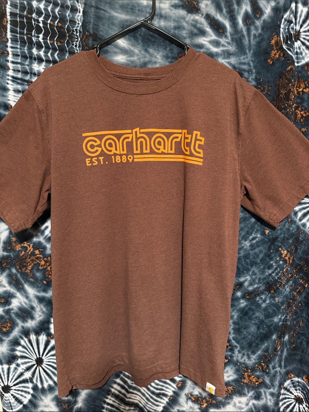 Carhartt Men’s Brown Graphic Logo Tee